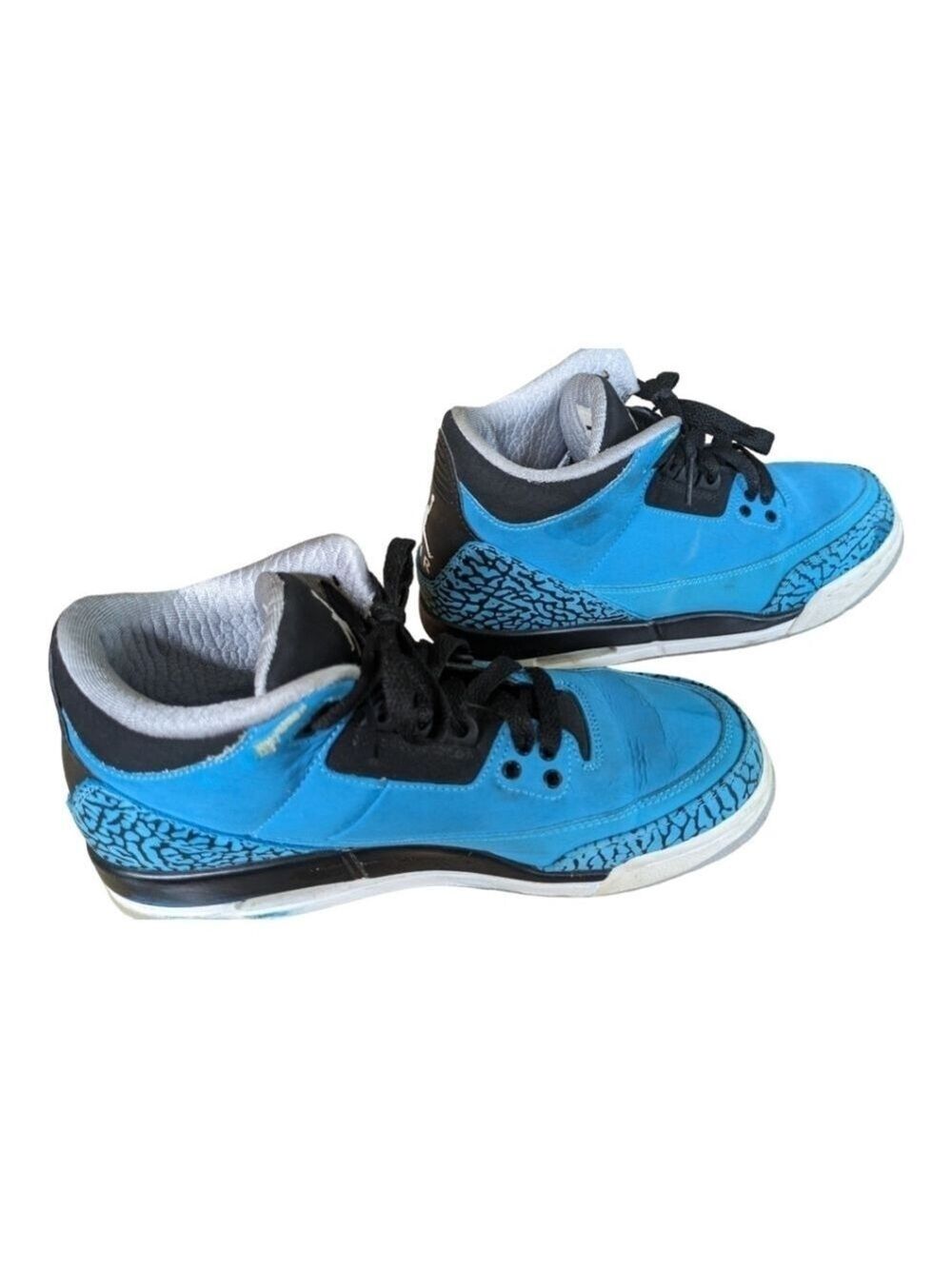 Air Jordan 3 Retro Powder Blue Size 6 Youth